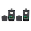 2 Garage Door Remotes for Linear Multi-Code 3089 - Black