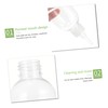 LALAFINA 10pcs Plastic Bottle Multipurpose Squeeze Bottles for Travel Hairdressing