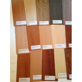 30 Pieces Wood Veneer Identification Labeled Pack Named Name Variety Domestic Marquetry Pack Inlay kit