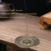 Round Shape Bronze Incense Burners, Incense Holder, Catcher 9‑hole Flower