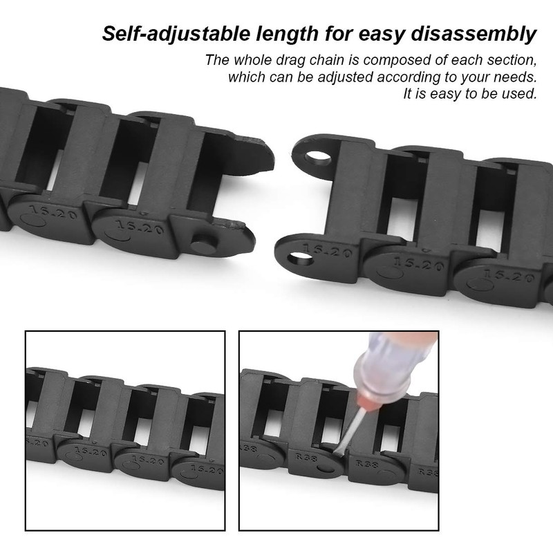 LMioEtool R46 15mm x 20mm(Inner H x Inner W) Black