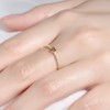 Tiny Heart Ring for Women Thin Stacking Dainty Gold Ring