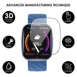 KUSINHOKA 3 Stück Schutzfolie kompatibel mit CATGIFF S60K Smartwatch 1.75 Zoll, [Anti-Kratzen] Weiche TPU Displayschutzfolie, Vollständige Abdeckung HD Klar Anti-Fingerprint Folie für CATGIFF S60K