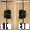 HILLMASTER Key Lockable 2 Sided Gate Latch Key,Self Locking Gate