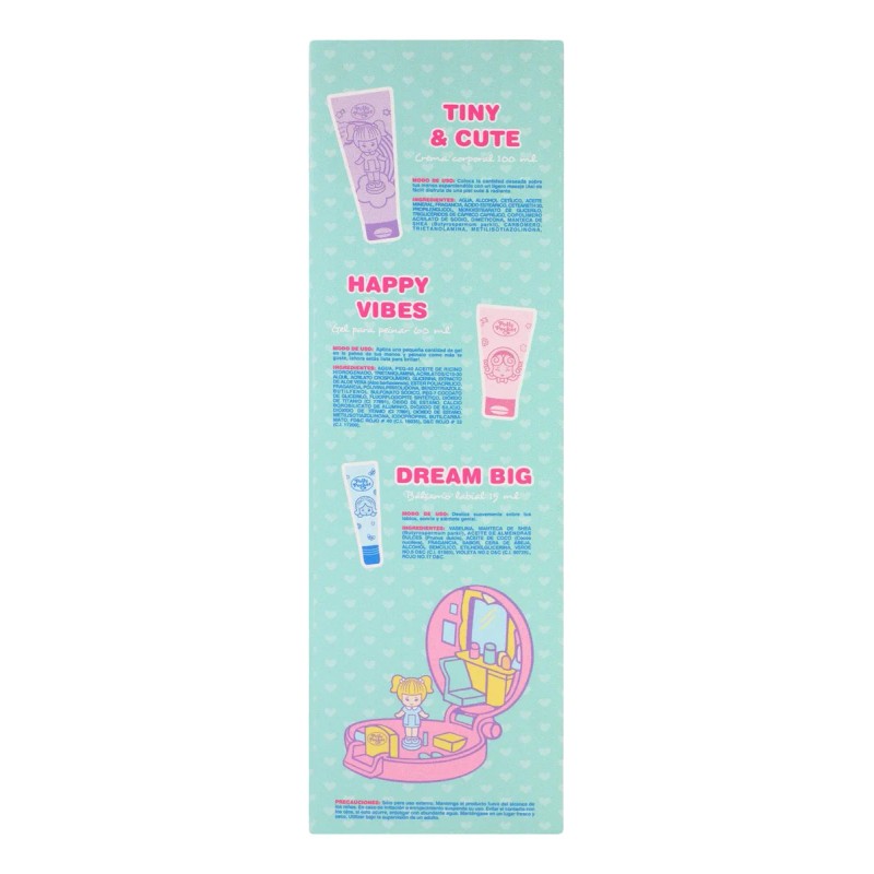 Set De Belleza Para Niña De Tiny Polly Pocket Pink