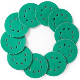 S SATC 5 Inch Sanding Disc 800 Grit Sandpaper 8 Holes Orbital Sandpaper Hook and Loop Sanding Discs Orbital Sander Pads 50 Pack