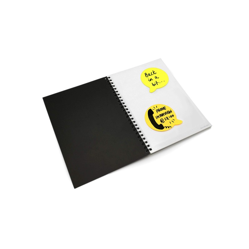 400 Speech Bubble Shaped Sticky Notes - Bright Sticky Pads