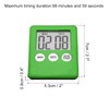 PATIKIL Digital Timer, 2Pcs Small Count Down/UP Clock with Magnetic,