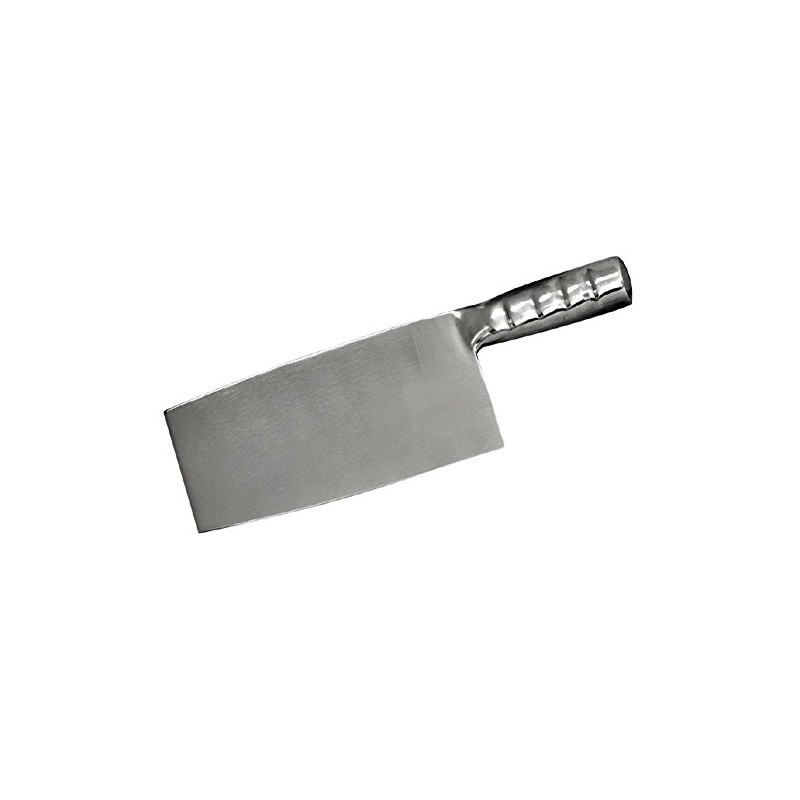 Vogue L259 Stainless Steel Chinese Cleaver, Silver, 20.5 cm Blade