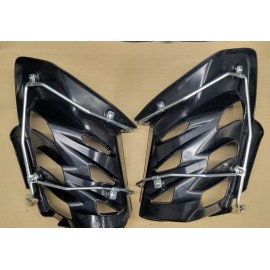 Yamaha Raptor 700 Footwells and Front Guard