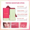 LMDAOO Multi-Use Cream Blush Stick, Soft Blush Cream Makeup for