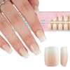Misssix Ombre Puntas de Uñas de Gel, 160 Piezas, Gradiente