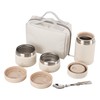 SANTECO Vacuum Insulated Soup Jar Set (Cream)