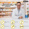 Vispura Biotina 10000 Mcg Zinc Selenio, Vegano, 365 Tabletas Na
