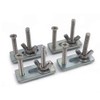 Purewords 4 x Clamps for CNC Engraving Machine CNC 2418