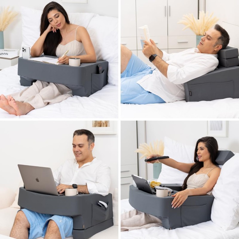 Reading Pillow for Gaming – Extra Large Lap Desk &