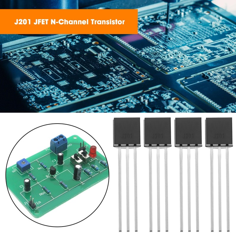 The Lord of the Tools 10pcs J201 50MA 40V JFET