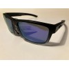 RAZE Eyewear Sunglasses Offshore Polarized Black Mirrored Purple Lens 25146