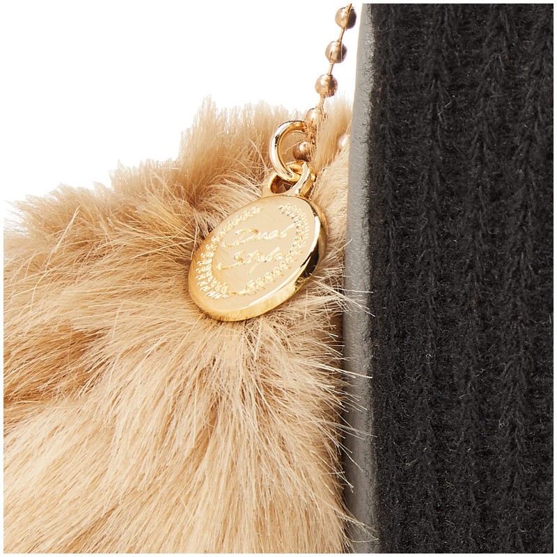 Global Arrow Tricot Initial Flat Pouch BK/Y Size: Approx. W16