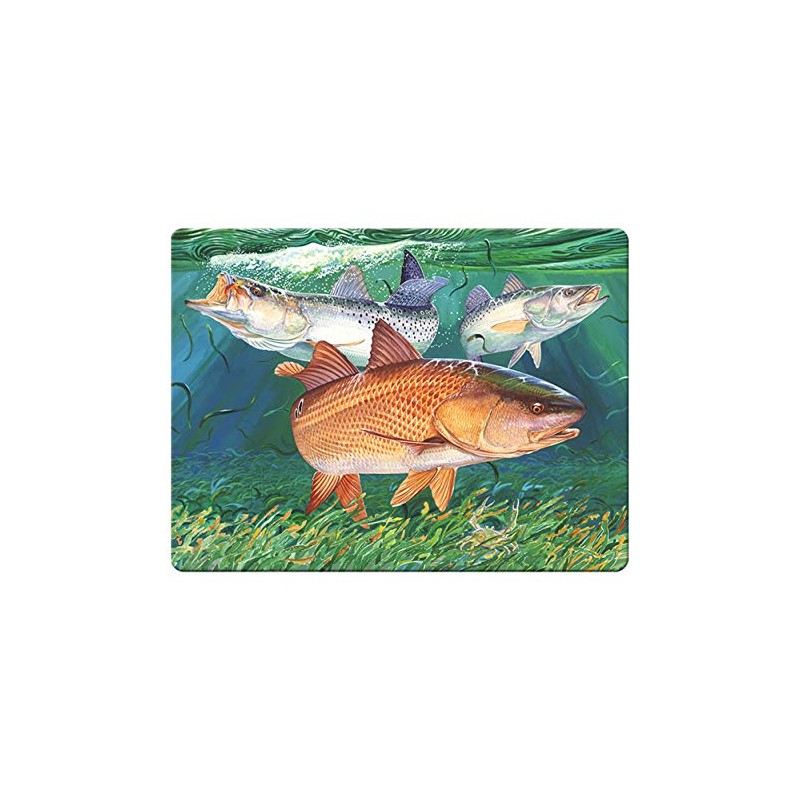 Rivers Edge Products Tempered Glass Cutting Board, 12 by 16