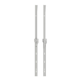Brixwell BXC4220071WS 24" L Self Closing Drawer Slides for Kitchen and Cabinet Hardware White