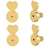 Earring Backs for Droopy Ears,JIACHARMED Heavy Earring Support Backs Replacements