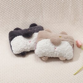 Warm Foot Warmer Warmer Pouch Lovely Cartoon Multi-Color Poos Cover Cute Foot Warmer Double Plug Pouch Heated Pouch Excluding/black 10ea