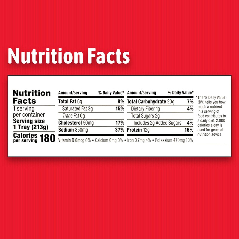 HORMEL COMPLEATS Chicken & Noodles Microwave Tray, 7.5 Ounces (Pack