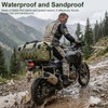 Waterproof Duffel Bag, 70L Large Motorcycle Dry Backpack, Heavy-Duty Roll
