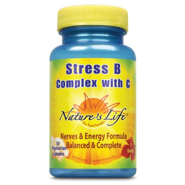 Nature's Life Stress B with C | 50 ct