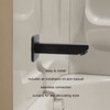 G1/2 Copper Bathtub Faucet Concealed Seamless Bathroom Tub Spout for