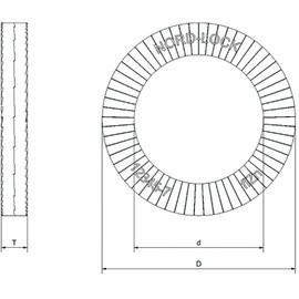 Nord Lock Keilsic Heru, DNL 3 – 22 Pieces – Zinc Grille Overlay