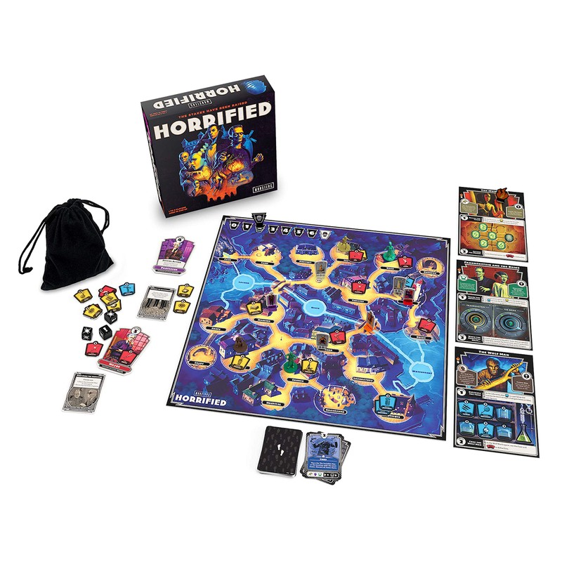 Ravensburger Horrified: Universal Monsters Immersive Strategy Board Game for Kids