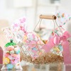 STEFORD Easter Clear Cellophane Bags,120PCS Clear Candy Cookie Treat Bags