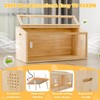 Kinchoix Brooder Box for Chicks Wooden Chick Brooder with Heat