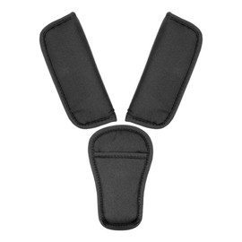 LICQIC 3 Pcs Baby Pads Shoulder Strap and Crotch Cover Set, Soft Car Seat Belt Cover Pad for All Car Seats, Car Seatbelt Cushion, Car Harness Pad
