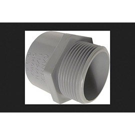 Cantex Pvc Male Terminal Adapter Threaded 1/2 " Ul Schedule 40