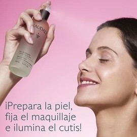 Caudalie Beauty Elixir Agua de Belleza Bruma Facial Natural para Tensar los Poros, Fijar el Maquillaje, y Tonificar la Piel - 100 mL