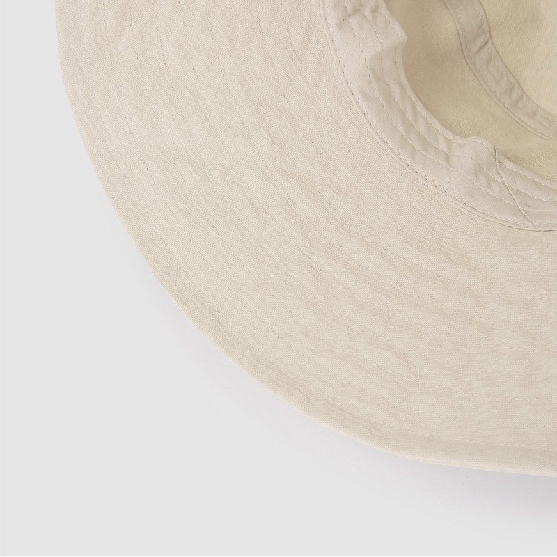 JAJU [JAJU] Strap Bucket Hat_Ivory