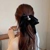 Jumwrit Large Bow Hair Clip Strong Hold Bow Hairpin Hair