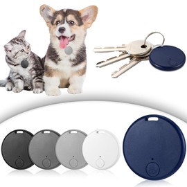 Konohan 5 Packs Portable GPS Tracking Mobile Tracking Anti Loss Smart Device Key Finder Locator GPS Finders Tracker Device for Pets Dog Cat Wallet Keychain Luggage, Alarm Reminder(Stylish)