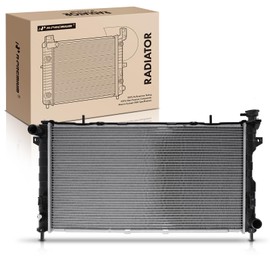 A-Premium Engine Coolant Radiator Compatible with Chrysler Voyager 2001-2003 3.3L, Town & Country 2001-2004 3.3L 3.8L & Dodge Caravan 2001-2004 3.3L, Grand Caravan 2001-2004, Replace# 4809225AG