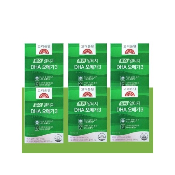 Korea Eundan Pure Altige DHA Omega 3 Supercritical RTG Omega