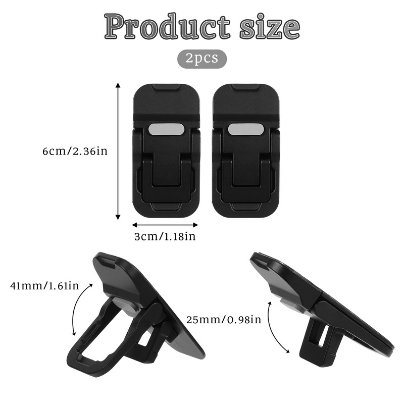 2Pcs Keyboard Riser, Portable Computer Keyboard Stand Self Adhesive Laptop