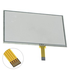 Navigation Touch Screen Digitizer Fit For Jeep Wrangler JK Uconnect MyGIG Radio 2011-2018 6.5-inch 430 RBZ RB2 430N RHB Stereo Receivers Audio Video Multimedia System Glass Panel Fix Repair GZTAUTO