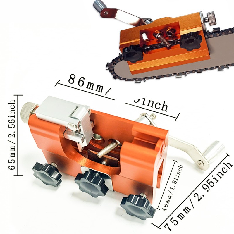 Chain Sharpener for Chainsaws Chainsaw Sharpener Kit Chainsaw Sharpener Chainsaw