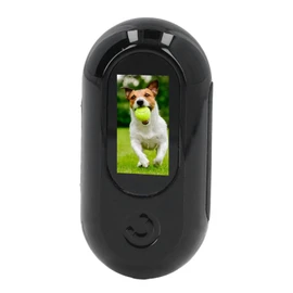 Cat Collar Camera, HD 1080P Pet Camera Collar, 120° Wide Angle Dog Tracker Collar, Mini Sport Action Camera, Portable Body Cam for Video Records, Cats, Dogs, Outdoor, Inoor (Black)