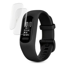 FOR GARMIN vivosmart 5 Film Protective Film for Garmin vivosmart5 Curved Surface Reduction Anti-glare Film Soft TPU Material Bubble Proof Fingerprint Vivosmart5 Film (Set of 2)