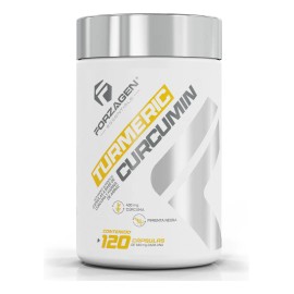 Forzagen Essentials Turmeric Curcumin 120 Caps | Cúrcuma Sabor Sin sabor