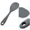 Hordion 2PCS Silicone Rice Paddle, Non Stick Rice Spoon Scooper,